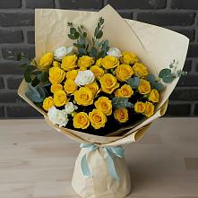 Букет цветов из:  Розы #REPLACE_PRED# Сибае