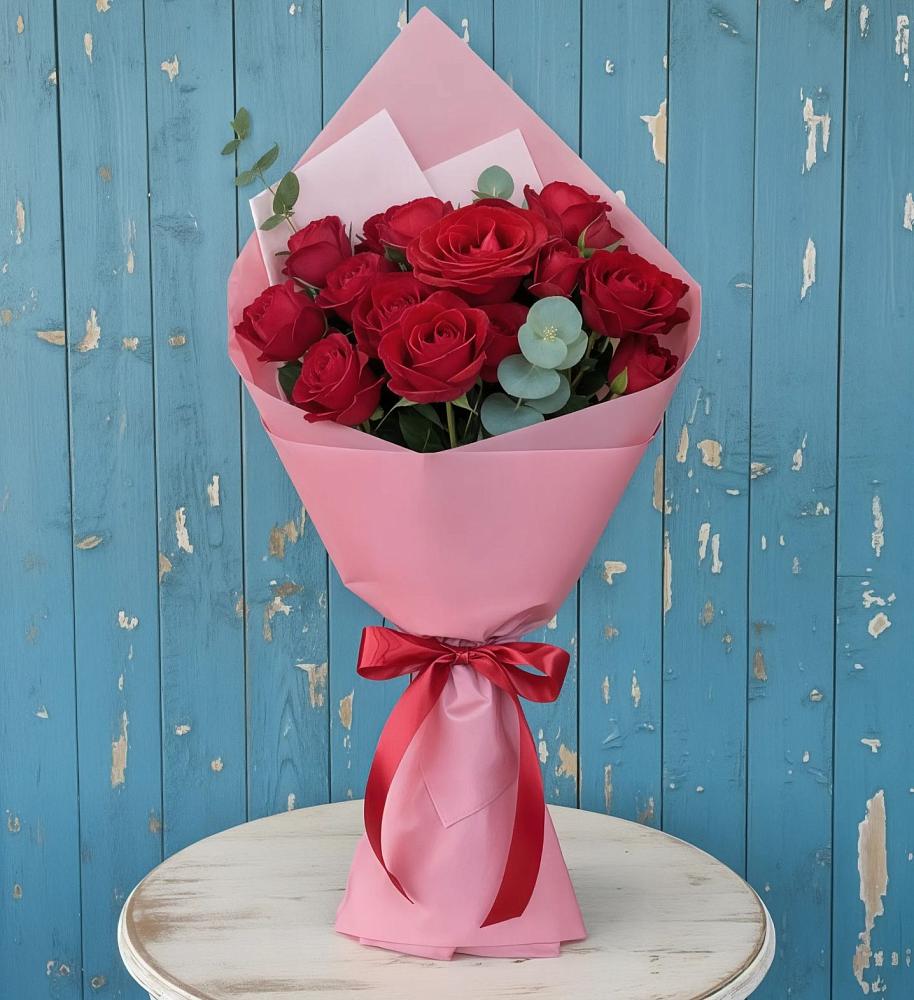 Букет цветов из: Розы в Сибае