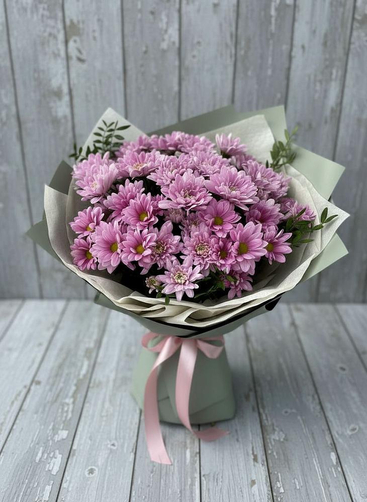 Букет цветов из: Хризантемы в Сибае