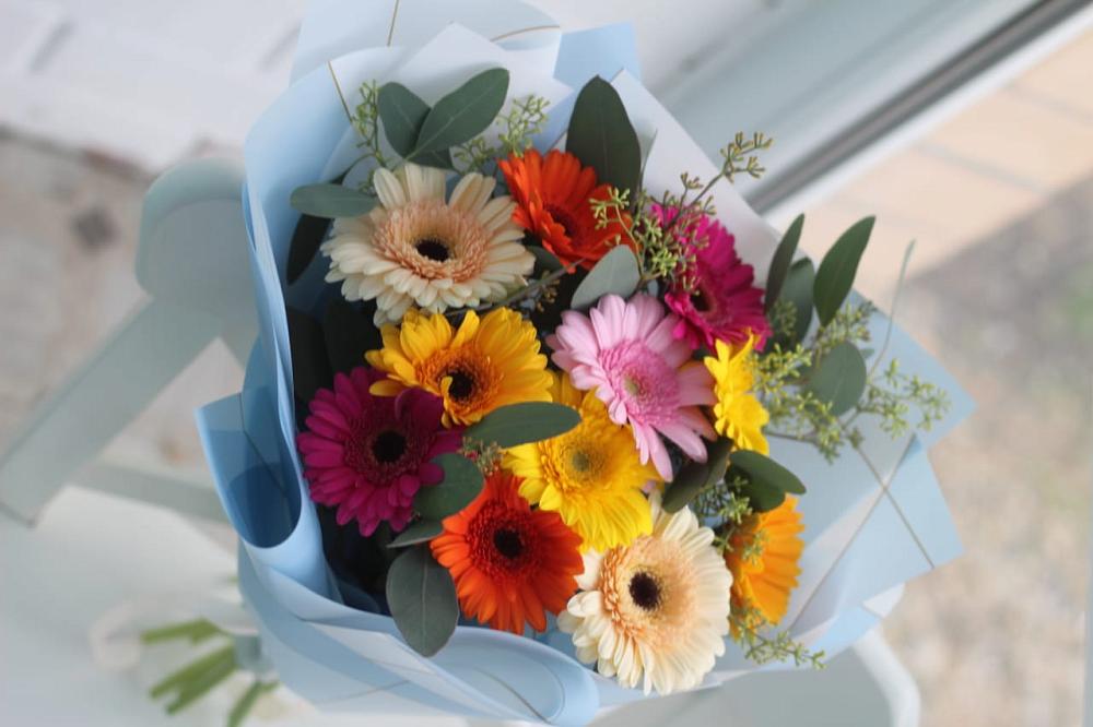 Букет цветов из: Герберы в Сибае