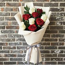 Букет цветов из:  Розы в Сибае