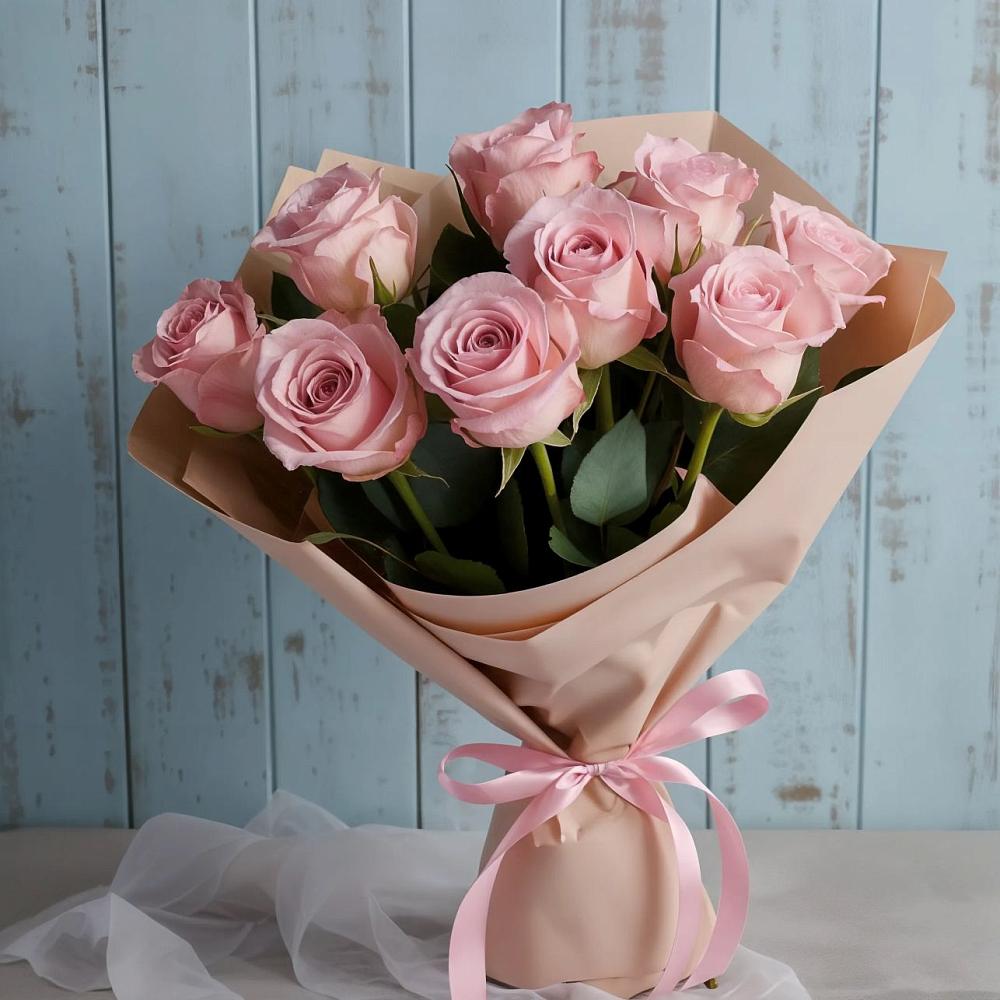 Букет цветов из: Розы в Сибае