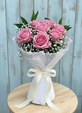 Букет цветов из:  Розы в Сибае