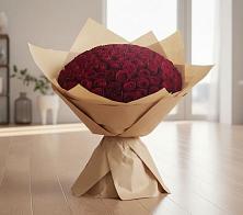 Букет 101 Красная роза #REPLACE_PRED# Сибае