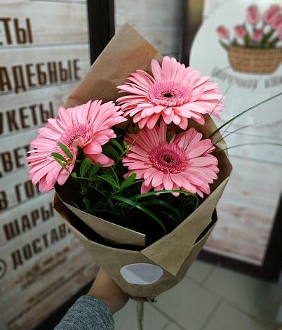Букет цветов из: Герберы в Сибае