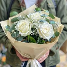 Букет Нежные грёзы в Сибае Букет цветов из: Розы в Сибае
