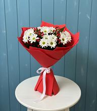 Букет цветов из:  Хризантемы в Сибае