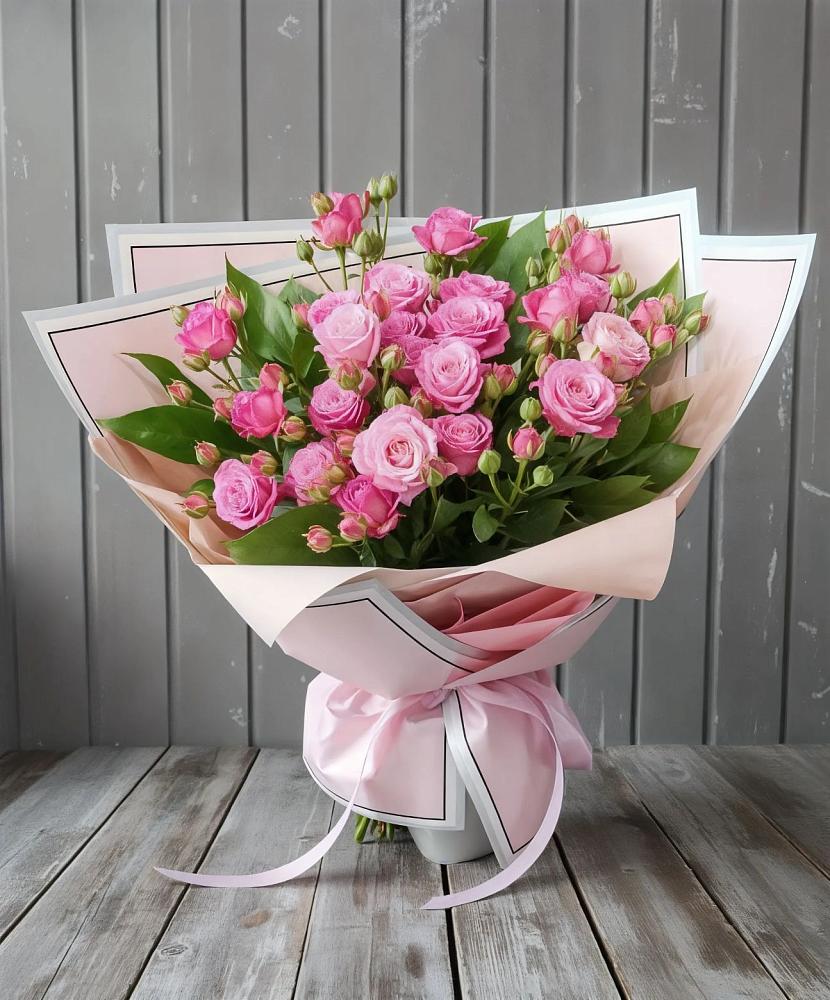 Букет Розовый кустик в Сибае