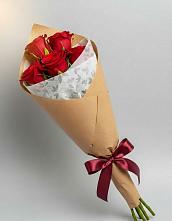 Букет цветов из:  Розы в Сибае