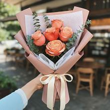 Букет цветов из:  Розы в Сибае