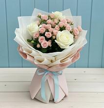 Букет цветов из:  Розы в Сибае