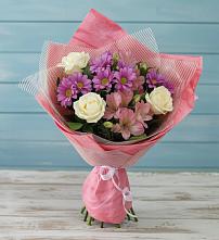 Букет цветов из:  Герберы #REPLACE_PRED# Сибае