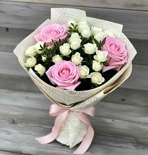 Букет цветов из:  Розы в Сибае