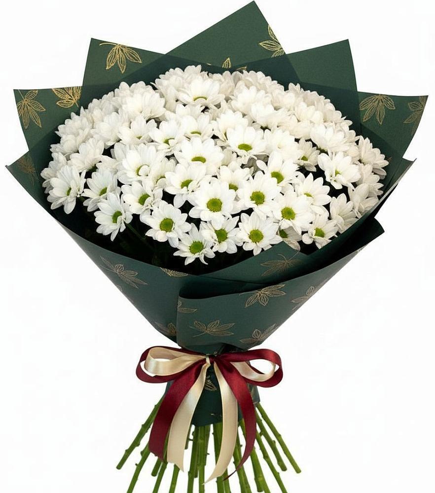 Букет цветов из: Хризантемы в Сибае
