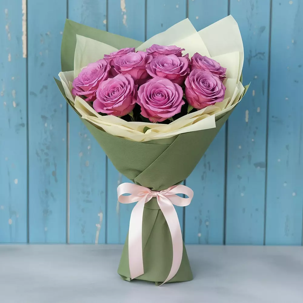 Букет Розы Фёрст Леди в Сибае