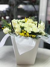 Композиция бриллиант в Сибае Цветочная композиция из Розы в Сибае