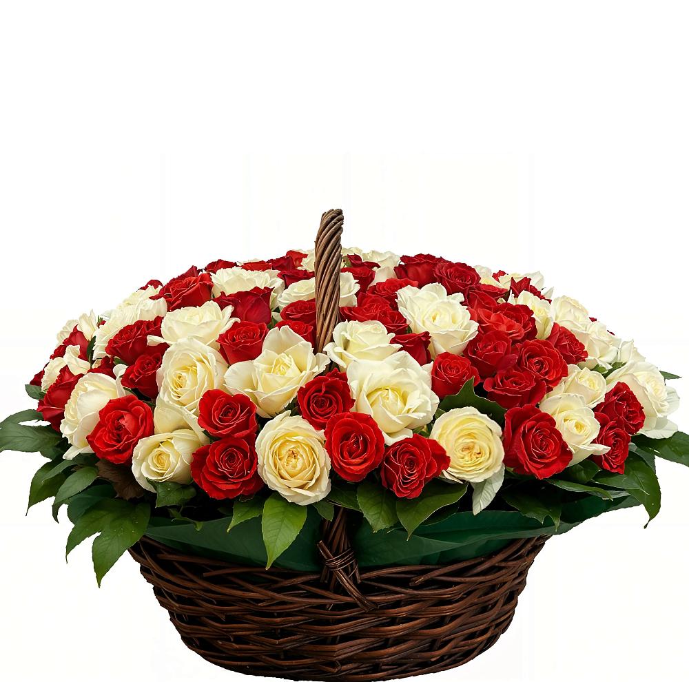 Премиум букет из: Розы в Сибае