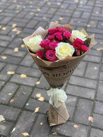 Букет цветов из: Розы в Сибае