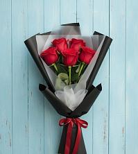 Букет цветов из:  Розы в Сибае