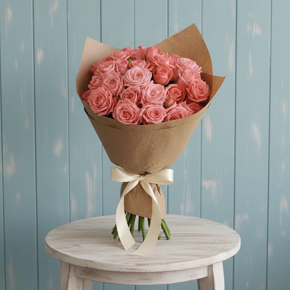 Букет цветов из: Розы в Сибае