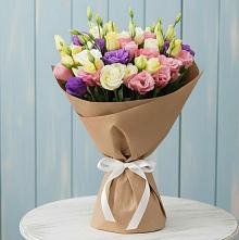 Букет цветов из:  Лизиантусы в Сибае
