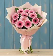 Букет цветов из:  Герберы в Сибае
