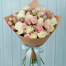 Букет цветов из:  Розы #REPLACE_PRED# Сибае
